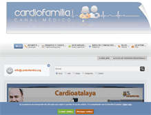 Tablet Screenshot of cardiofamilia.org